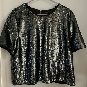 NWOT Sequin top